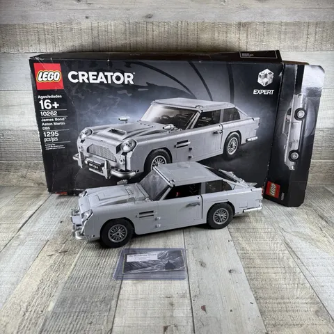 LEGO 10262 Creator Expert: James Bond Aston Martin DB5, RETIRED, 99.9% Complete