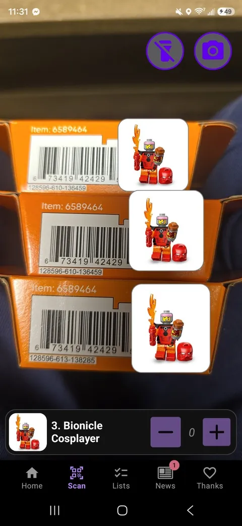 LEGO Series 29 Bionicle Lot Of 3 New Sealed