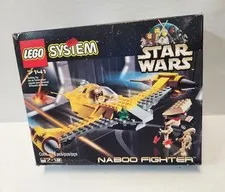Star Wars Lego System 7141 Naboo Fighter **Box Only**