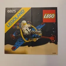 Lego Space Cosmic Comet (6825) Instruction Booklet Only