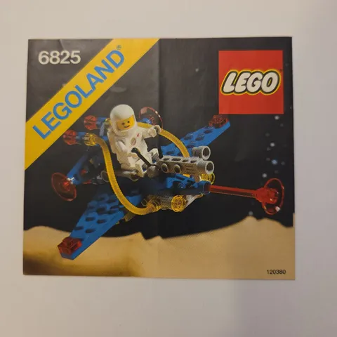 Lego Space Cosmic Comet (6825) Instruction Booklet Only