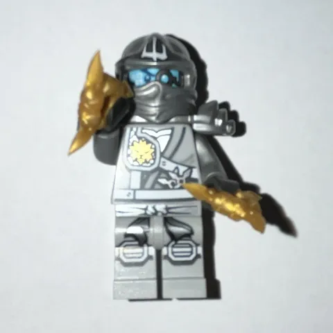 Lego Ninjago Zane (Jungle Robe) Tournament of Elements Figure (with shuriken)