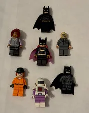 LEGO DC Batman Minifigure Lot RARE BATGIRL INCLUDED 7 RETIRED FIGS