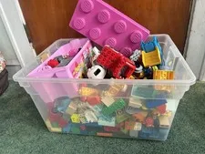 Duplo LOT bulk 18 Lbs Construction Figures Cars