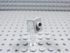 LEGO Light Bluish Gray 1x1 Neck Bracket Accessory Minifig BU