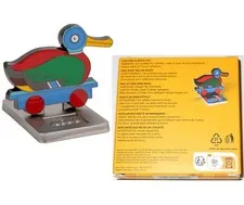 LEGO Wooden Duck Magnet (NEW, SEALED) 5008907 GWP Insiders with display stand