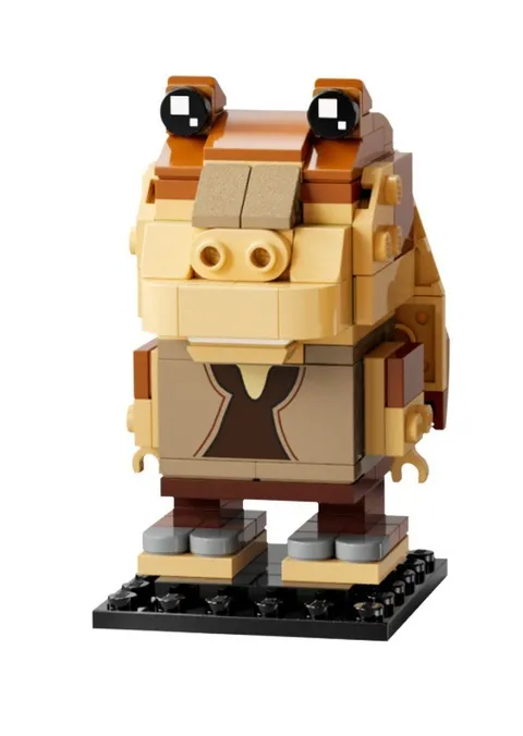 New LEGO Star Wars Jar Jar Binks Brickheadz from set 40676 The Phantom Menace