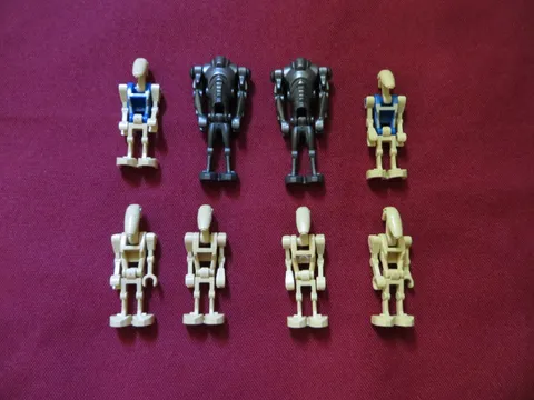 LEGO Star Wars Minifigure LOT . Super Battle Droids ,Battle  Droids