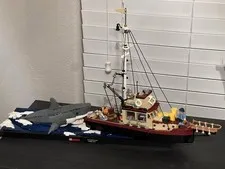 Lego Ideas 21350 Jaws Orca 100% Complete