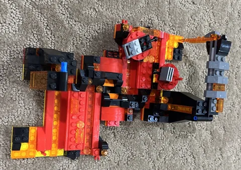 LEGO Star Wars: Duel on Mustafar (75269) LAVA ADD ON BUILD ONLY NO MINIFIGURE
