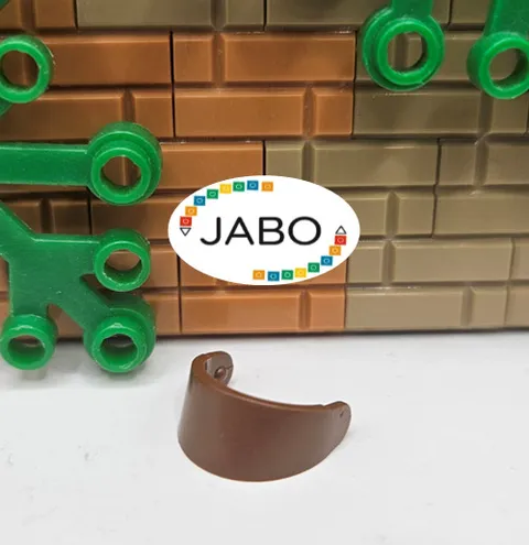 (S10 /12/ 11) Lego 2447 Helmet Visor Standard Brown
