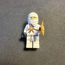 LEGO Ninjago Minifigure Zane The Golden Weapons njo0001 From Set #2507 Rare MINT
