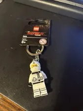 ZANE 853695 LEGO Ninjago Movie KeyChain Minifigure NEW ages 6+