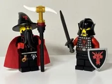 LEGO Castle Dragon Wizard & Dragon Knight Minifigure Lot 70403 cas534 cas537