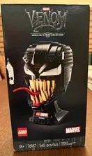 LEGO Marvel 76187 Venom Bust Helmet Head RETIRED NEW SEALED Spider-Man 565pc
