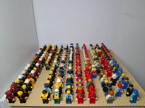 LEGO City Minifigures Bundle - Over 180 Figures - Genuine LEGO - New & Used