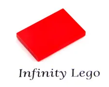 12 LEGO Red Tiles 2 x 3 Smooth Finishing (26603)  - (12 Pieces)