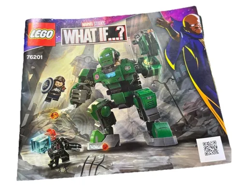 Lego Marvel What If Lego Set #76201 Instructions Booklet Manual Only