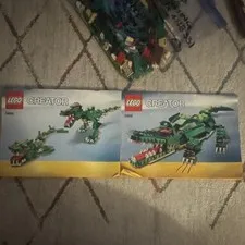 LEGO Creator 5868 Ferocious Creatures Illustrated Instruction Manual Booklets