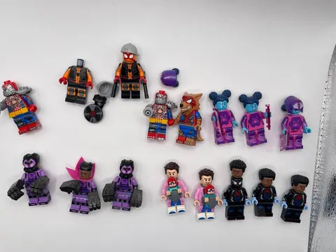 LEGO Spider-Man Across the Spider-Verse CMF Minifigures Lot of 15 + Bonus (71050