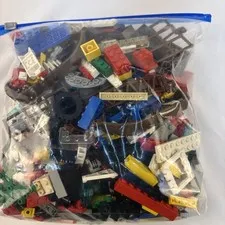 Legos Lot 2 Pounds Brown Dingy Ship Parts