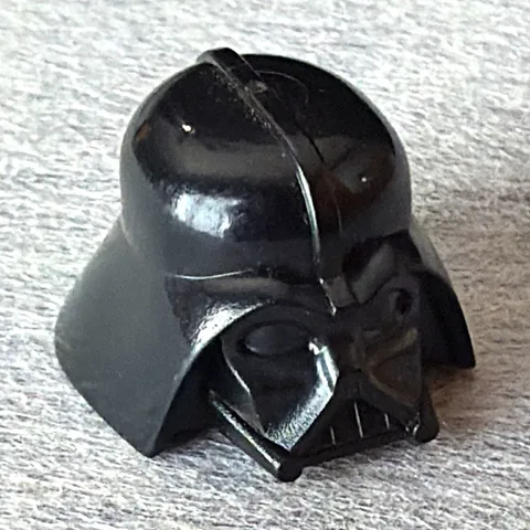 LEGO Star Wars Minifgure Part 30368 Darth Vader Single Piece Helmet