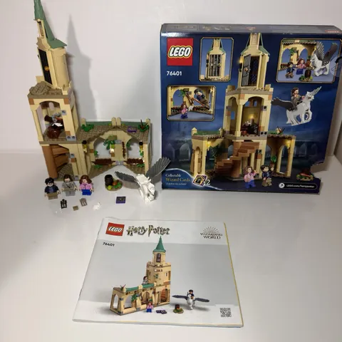 LEGO 76401 Wizarding World Harry Potter Hogwarts Courtyard Sirius's Rescue 100%
