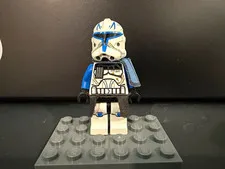 RARE LEGO Star Wars Captain Rex Phase II Slight Wear, No Torso Cracks