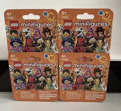 4x LEGO Tuba Player Collectible Minifigure Series 29 CMF 71052 Unopened BAND