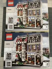 LEGO. Creator. Pet Shop (10218). Instructions Only! Books 1 and 2.  Used.