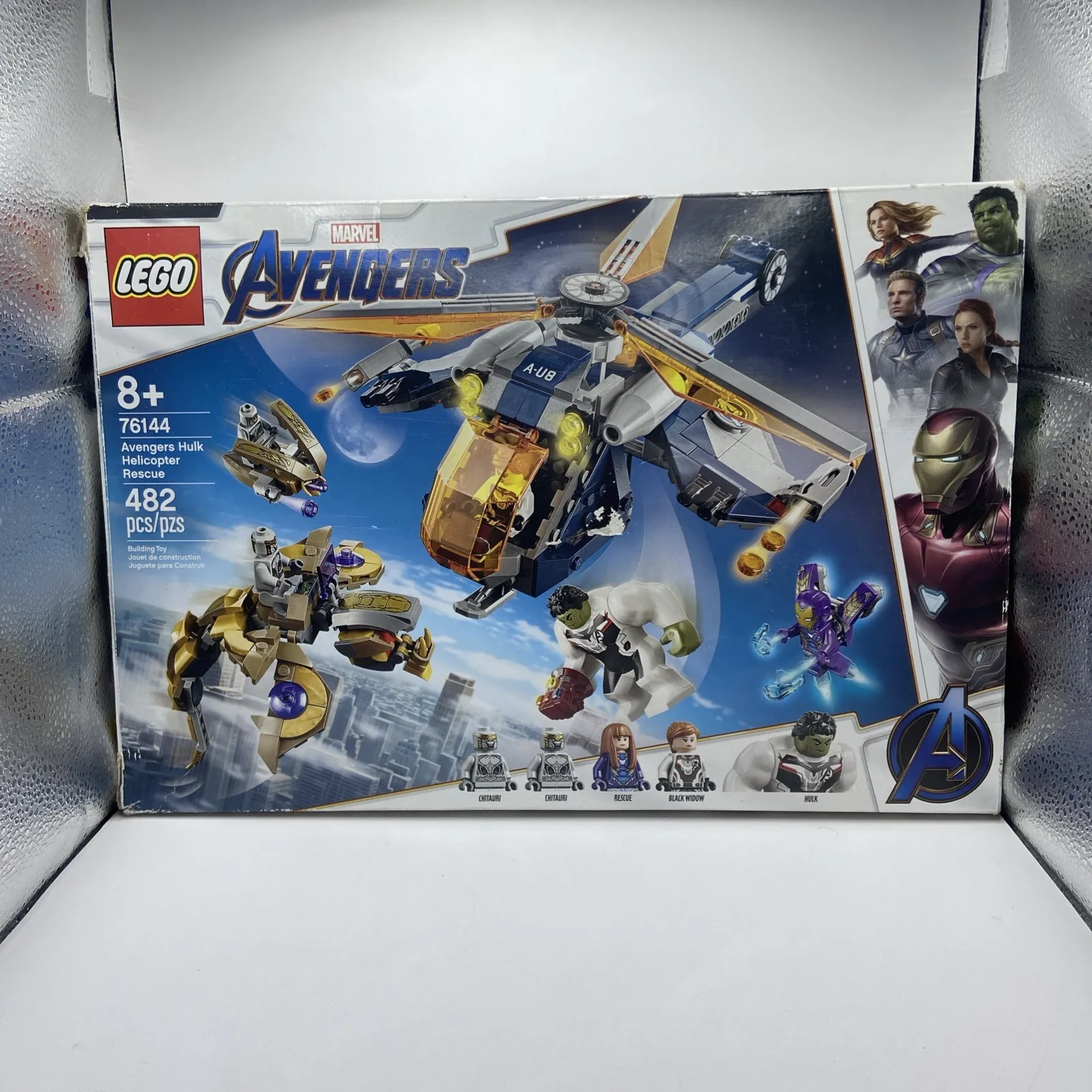 EMPTY BOX ONLY Lego Avengers Hulk Helicopter Rescue 76144 EMPTY BOX ONLY