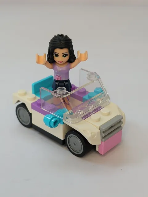 LEGO FRIENDS: Emma's Car (30103) ~ 100% Complete No Manual Or Polybag