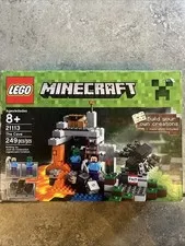 Lego Minecraft (21113) Complete With Box, Manual, and Extra Pieces (RETIRED)