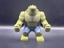 LEGO MINIFIGURE DC SUPERHEROES KILLER CROC - SAND BLUE PANTS BIG FIG SH0280