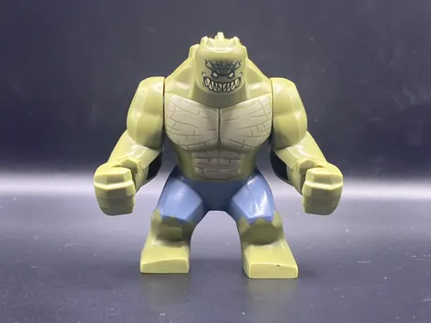 LEGO MINIFIGURE DC SUPERHEROES KILLER CROC - SAND BLUE PANTS BIG FIG SH0280