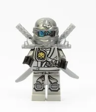 LEGO Ninjago Zane Jungle Robes njo163 Minifigure Genuine Complete 2015 VGC
