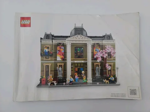 Lego Icons 10326 Natural History Museum Modular Instruction Manual Only