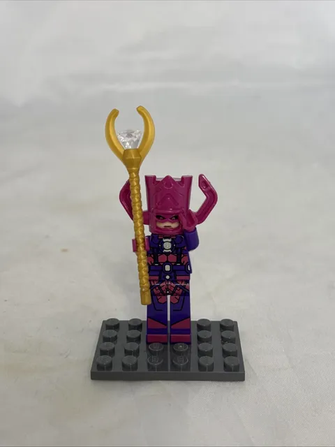 Custom LEGO Marvel Galactus minifigure with Staff