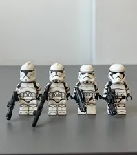Custom Lego Star Wars Clone Trooper Stormtrooper Minifigure Lot Phases 1-4