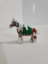 LEGO Minifigure Animal Horse with Green Blanket Western Indian