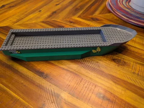 LEGO City #4645: Farm Line Boat Hull ONLY Sold As Pictured 