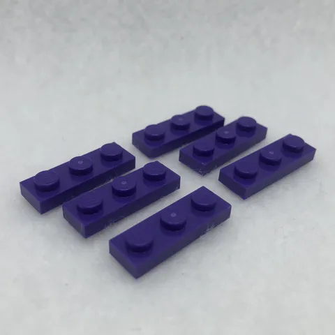 LEGO 3623 Dark Purple Plate 1 x 3 (x6)