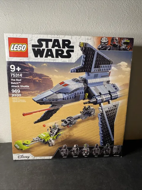 LEGO Star Wars 75314 NIB sealed Bad Batch Attack Shuttle *Lt Shelf Wear