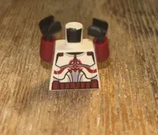 NEW LEGO STAR WARS TORSO CLONE COMMANDER FOX MINIFIGURE