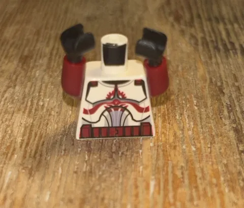 NEW LEGO STAR WARS TORSO CLONE COMMANDER FOX MINIFIGURE