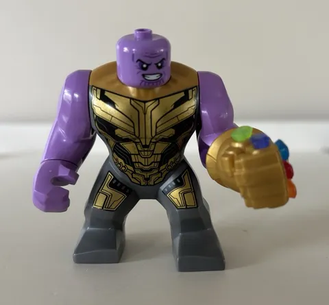 LEGO Marvel Thanos Bigfig Minifigure w/ Infinity Gauntlet, Limited, Polybag