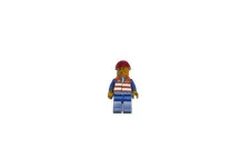 Lego® TRAIN Railway 9V RC Minifig Worker ( Orange )