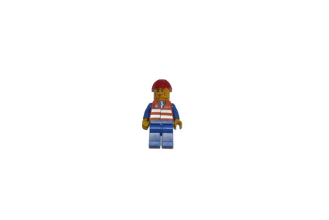 Lego® TRAIN Railway 9V RC Minifig Worker ( Orange )