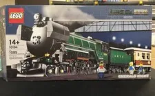 LEGO 10194 Emerald Night Train Set + ALL POWER FUNCTIONS & Factory Resealed Bags