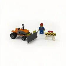 Lego City Tractor and Worker 30353
